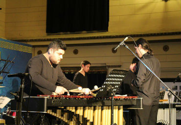 Grupo Percusión Valparaíso ofreció homenaje a músico brasileño Ney Rosauro
