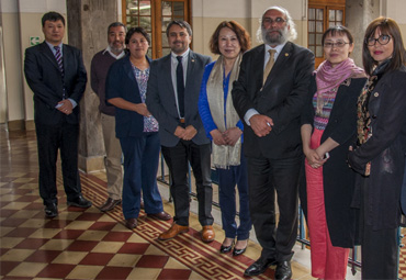Delegados de Beijing Language and Culture University visitaron la PUCV