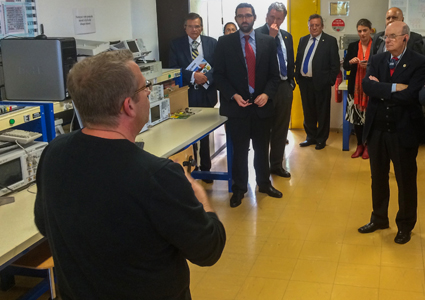 Rector visita instituciones francesas en el marco de misión europea del Consejo de Rectores - Foto 4