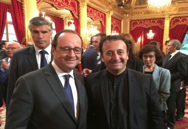 Académicos de la PUCV representaron a Chile en actividades protocolares en Francia