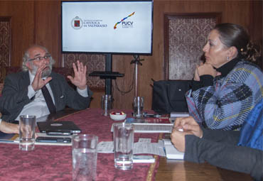 Delegada de la Universidad de Texas Tech visitó la PUCV