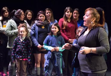 Mysty-K y Coro Femenino realizaron clínica musical en el Parque Cultural de Valparaíso