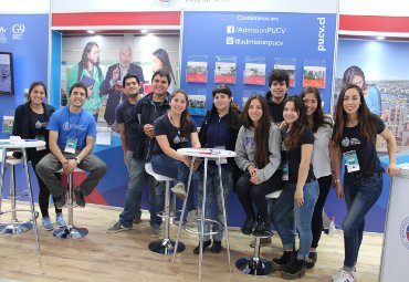 PUCV participó en el Salón de Orientaciones de Alternativas Académicas 2017