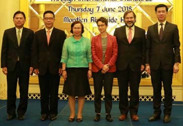 Director ejecutivo de Centro Vincular participó en “Semana de Derechos Humanos y Empresas” en Tailandia