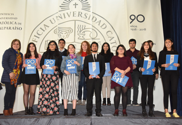 PUCV realiza ceremonia de despedida a 138 alumnos que estudiarán en el extranjero durante el segundo semestre de 2018 - Foto 3