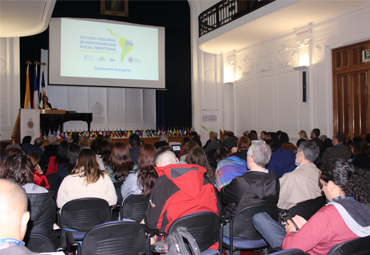 Representantes de diversas universidades participan en foro de rectores por la Responsabilidad Social Territorial