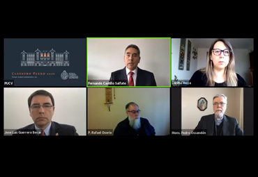 Claustro Pleno 2020: Rector Elórtegui efectuó cuenta anual de manera online - Foto 3