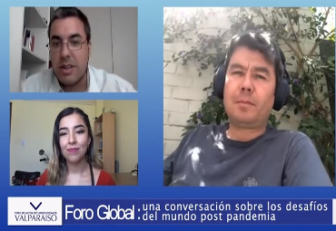 Profesor Marcelo Mena participó en una nueva sesión de Foro Global