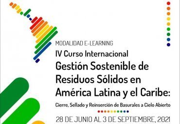 PUCV invita a participar en IV Curso Internacional en Gestión Sostenible de Residuos Sólidos