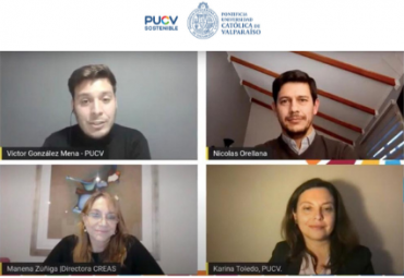 Centro Ceres y CREAS protagonizan seminario organizado por la Dirección General de Vinculación con el Medio - Foto 1