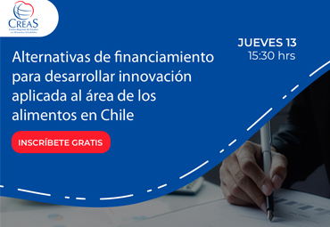 Charla CREAS "Alternativas de financiamiento para desarrollar innovación"