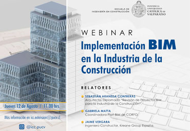Webinar "Implementación BIM en Industria de la Construcción"