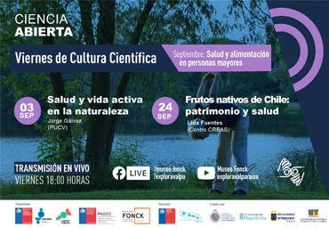 Viernes de Cultura + Ciencia "Salud y vida activa en la naturaleza"