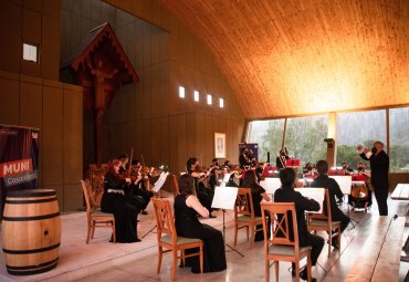 Orquesta de Cámara PUCV vuelve a presentarse con público en 8° Festival de Música de Cámara en el Valle de Casablanca