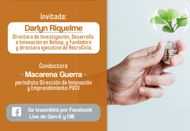 DIE PUCV invita a nueva sesión de Hora del Té: "Emprender con Sustentabilidad"