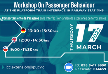 Workshop On Passenger Behaviour at the plataform train interface in railway stations