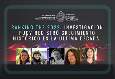 Ranking THE 2022: Investigación PUCV quedó en segundo lugar a nivel nacional