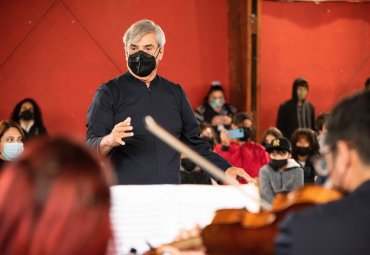 Orquesta Clásica PUCV retoma conciertos educacionales presenciales en Liceo Bicentenario de Viña del Mar