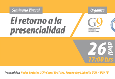 Seminario Virtual G9 "El retorno a la presencialidad"