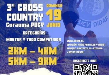 PUCV invita a 3° Cross Country Curauma PUCV