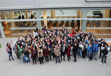 PUCV recibe a estudiantes de intercambio que cursarán segundo semestre 2022