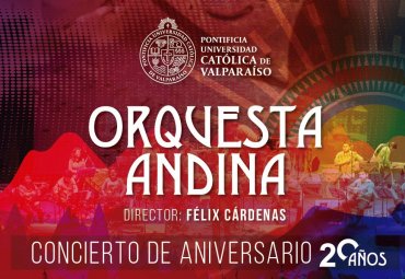 Orquesta Andina PUCV celebrará sus 20 años de trayectoria con un concierto en el Teatro Municipal de Valparaíso