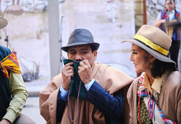Conjunto Folklórico PUCV pone en escena tradiciones andinas en Teatro Municipal de Valparaíso - Foto 1