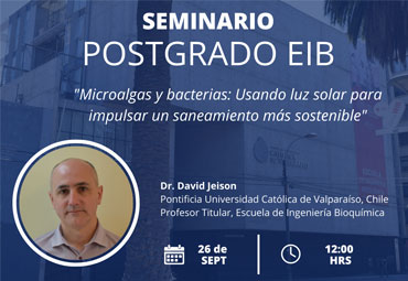 Seminario Postgrado EIB: "Microalgas y bacterias"