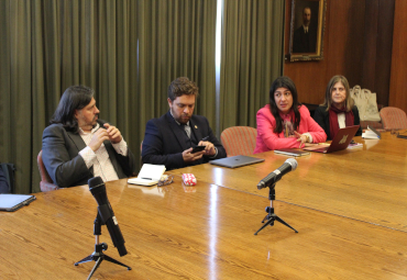 Comitiva de rectores de universidades alemanas de Thüringen visitó la PUCV - Foto 1