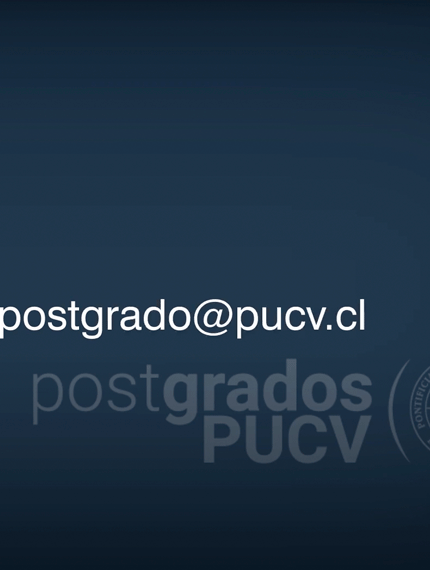 Matrícula en línea Postgrados PUCV
