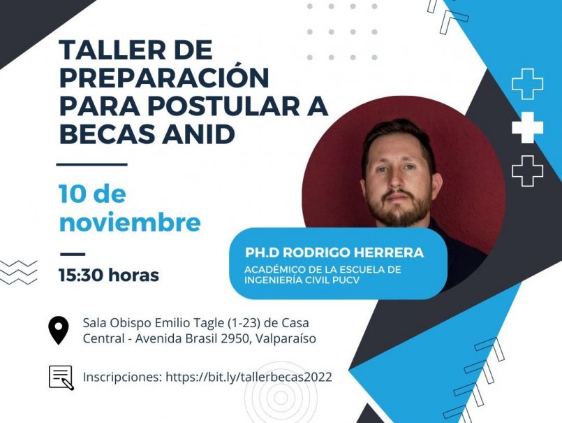 PUCV realizará taller de preparación para postulaciones a Becas ANID 2023