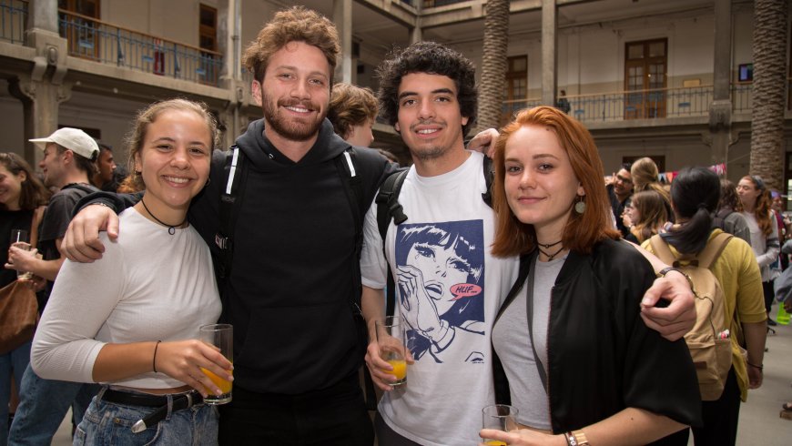 PUCV realizará despedida de alumnos internacionales que regresan a su país