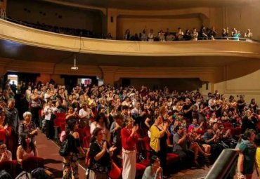 Coro de estudiantes del IMUS participó en icónica Cantata de los DD. HH. - Foto 2