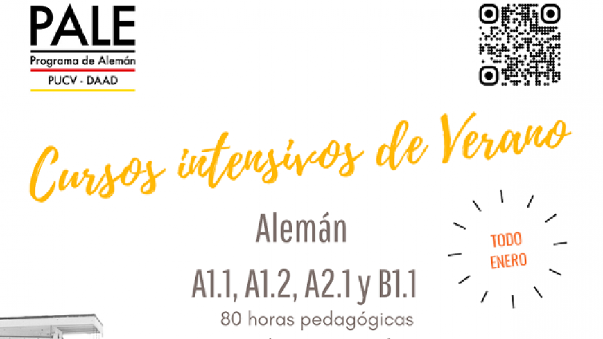 Programa de Alemán de la PUCV y DAAD ofrecerán cursos intensivos de verano