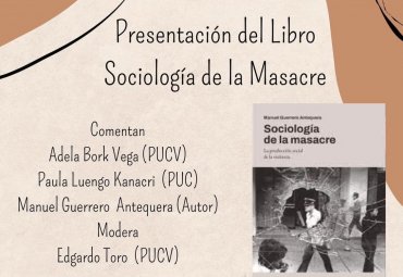 Escuela de Trabajo Social efectuará lanzamiento del libro "Sociología de la Masacre"