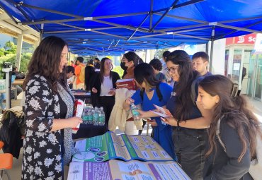 Dirección de Inclusión promueve la diversidad en Feria Vive Salud PUCV