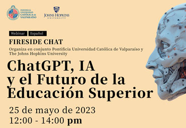 Webinar "Chat GPT, IA y el futuro de la Educación superior"