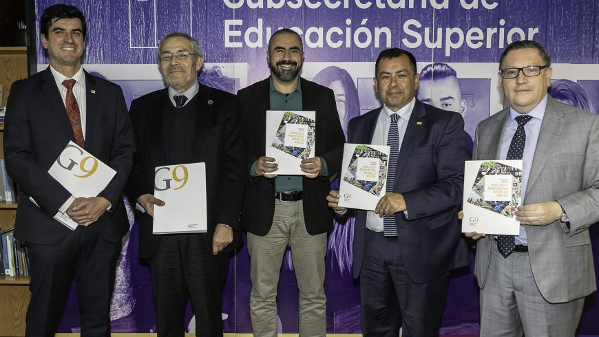 Red G9 presenta propuesta de financiamiento público en universidades