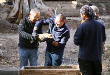 Codelco y Federación de Trabajadores del Cobre visitan Piscicultura de Río Blanco