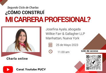 Charla Online “¿Qué pasos debo seguir para tener una carrera profesional exitosa?