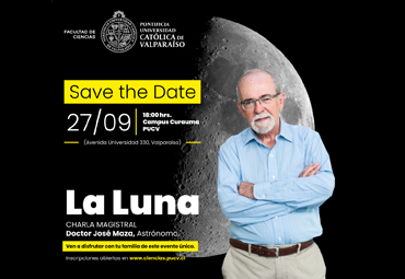 Astrónomo José Maza dictará la charla “La Luna”