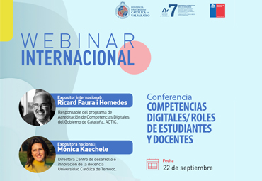 3er webinar internacional Competencias Digitales /Roles de los estudiantes y docentes