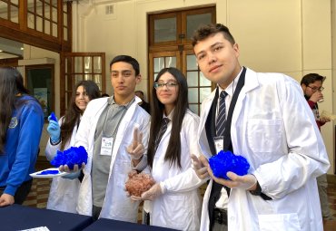 Escolares de distintas regiones presentan sus proyectos sobre crecimiento de cristales