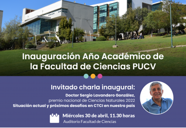 Facultad de Ciencias invita a inauguración del Año Académico 2025