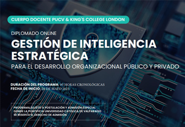 Lanzamiento de diplomado Gestión de Inteligencia Estratégica