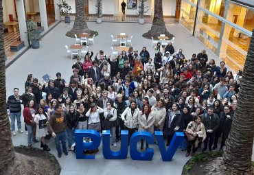 PUCV despide a 160 estudiantes de intercambio internacional de 15 países