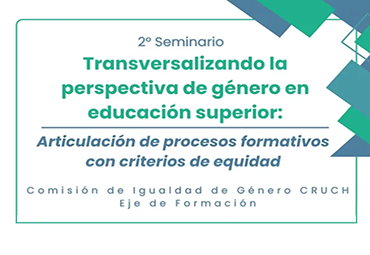 II Seminario “Transversalizando la perspectiva de género en educación superior"