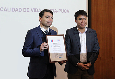 PUCV obtiene certificación SENDA como Espacio Laboral Preventivo