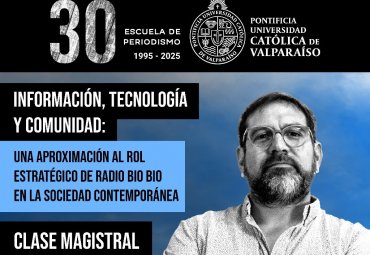 Escuela de Periodismo efectuará charla sobre información, tecnología y comunidad