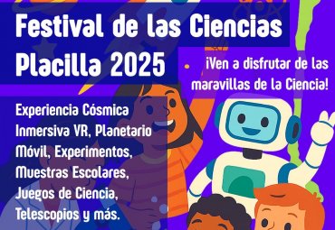 Universidad realizará 3° edición del Festival de las Ciencias FECI Placilla 2025